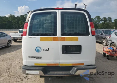 2014 Chevrolet Express G2500 from USA, damaged, VIN 1GCWGFCA0E1913808